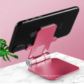 Customized Universal Aluminum Cell Phone Tablet Desk Charging Stand Portable Desktop Display Holder